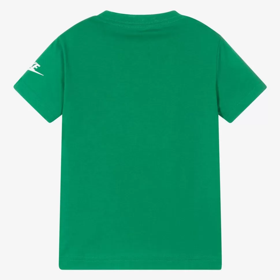 Nike Green Cotton T-Shirt^BOY Tops