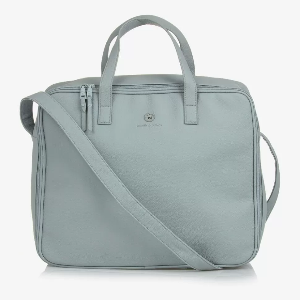 Pasito a Pasito Green Faux Leather Suitcase (44cm)^ Gifts
