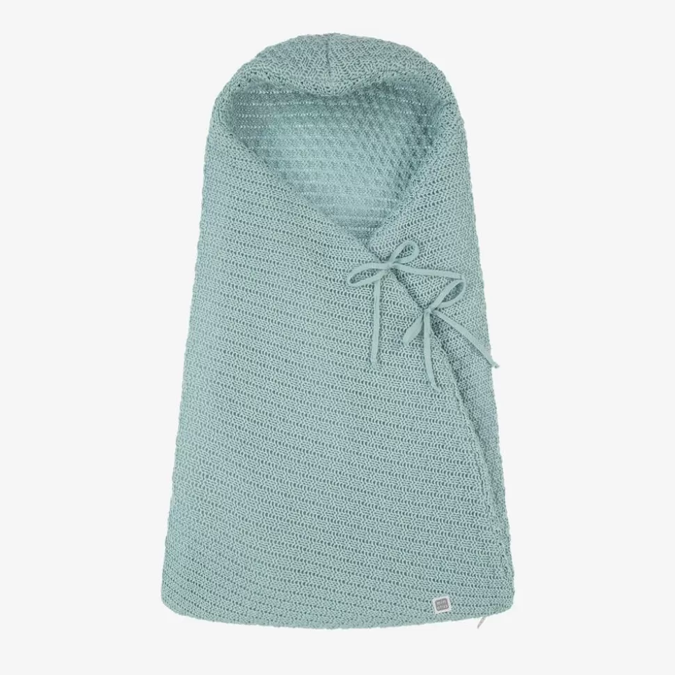 Minutus Green Knit Cotton Baby Nest (75cm)^ Nests