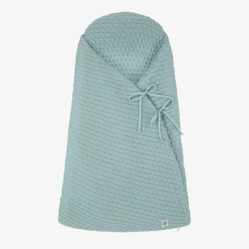 Minutus Green Knit Cotton Baby Nest (75cm)^ Nests