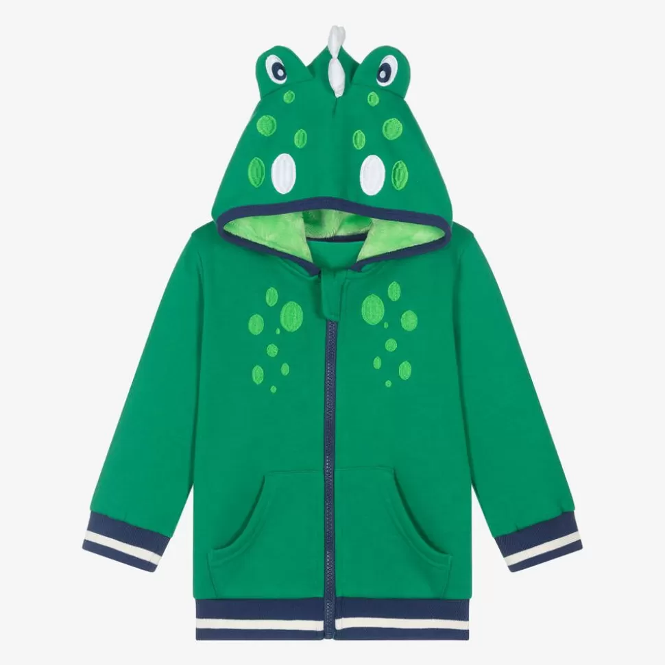 Blade amp; Rose Green Maple The Dino Zip-Up Top^BOY Tops