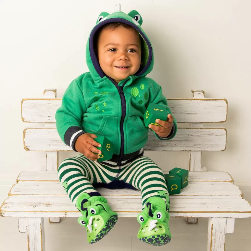 Blade amp; Rose Green Maple The Dino Zip-Up Top^BOY Tops