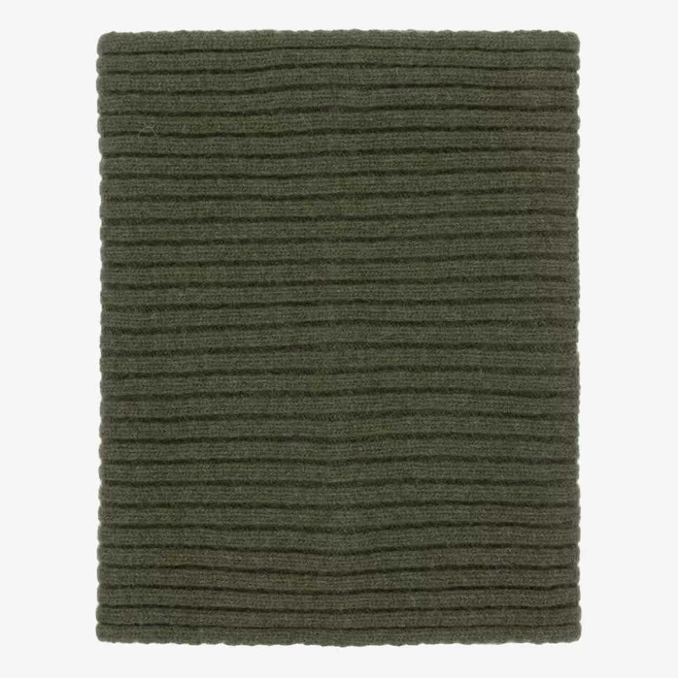 Jamiks Green Merino Wool Knitted Snood^BOY Scarves | Scarves