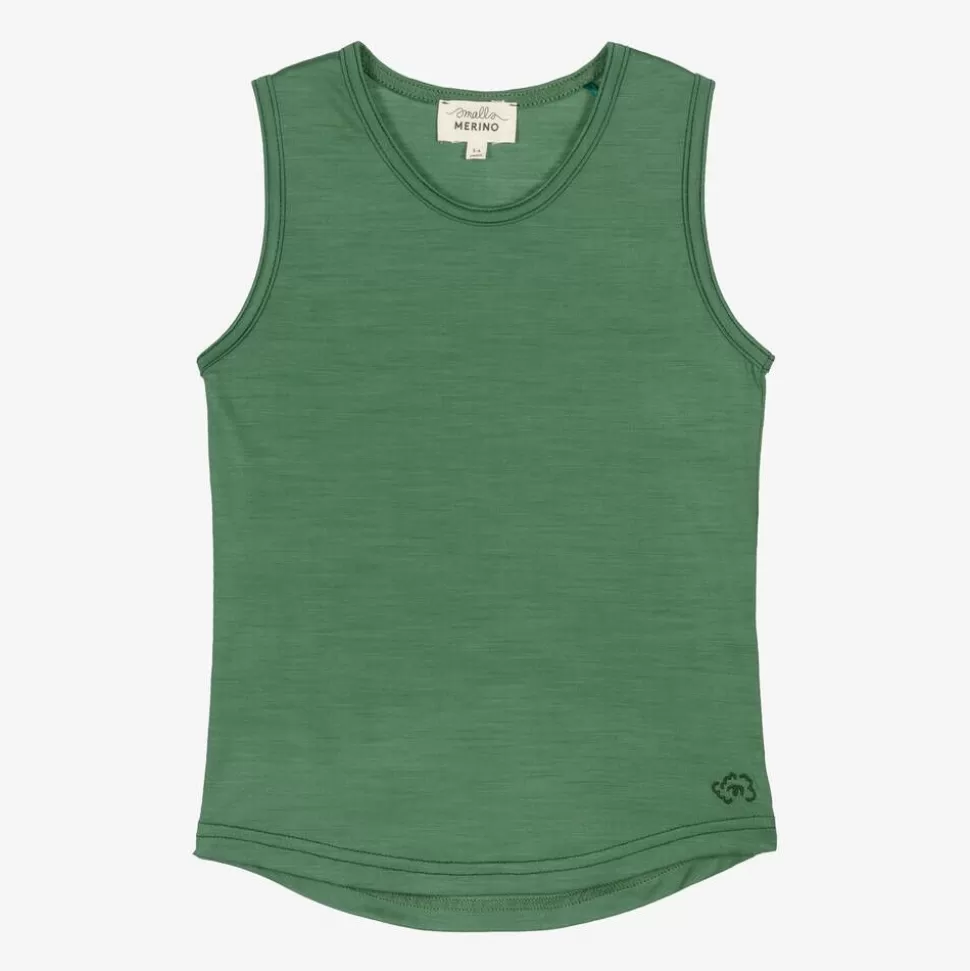 Smalls Merino Green Merino Wool Vest Top^ Tops