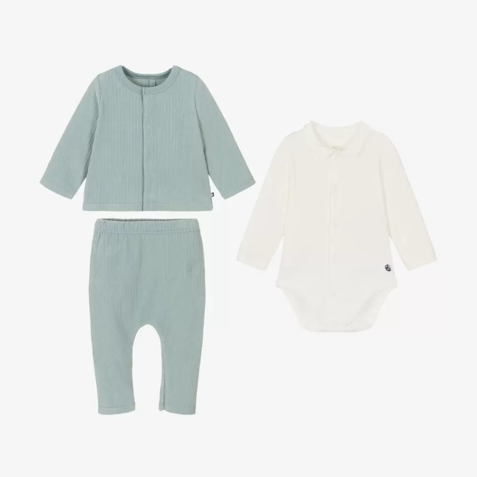 Petit Bateau Green Organic Cotton Trouser Set^ Gifts