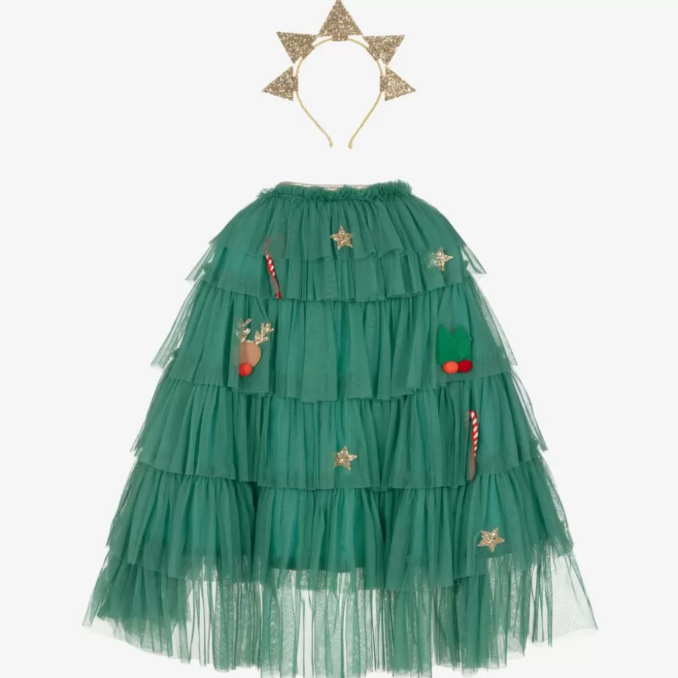 Meri Meri Green Tulle Christmas Tree Costume^BOY Costumes | Costumes