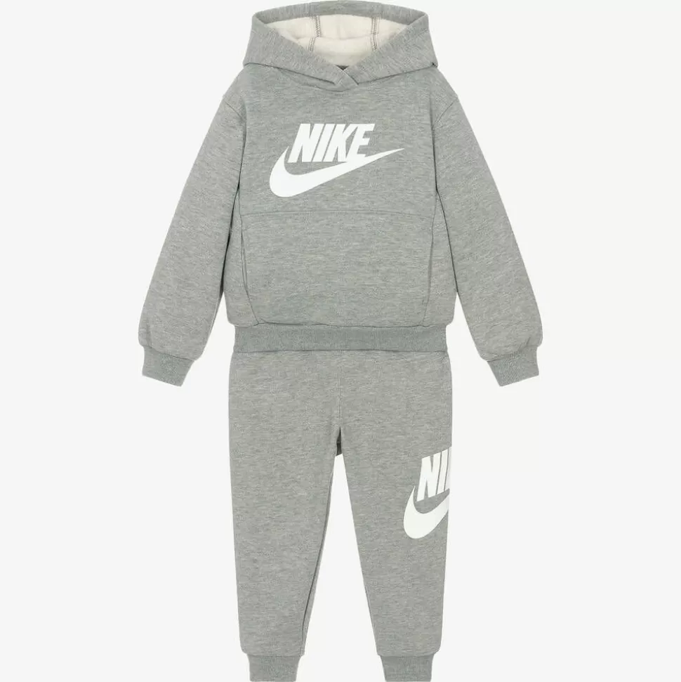 Nike Grey Cotton Tracksuit^ Tracksuits