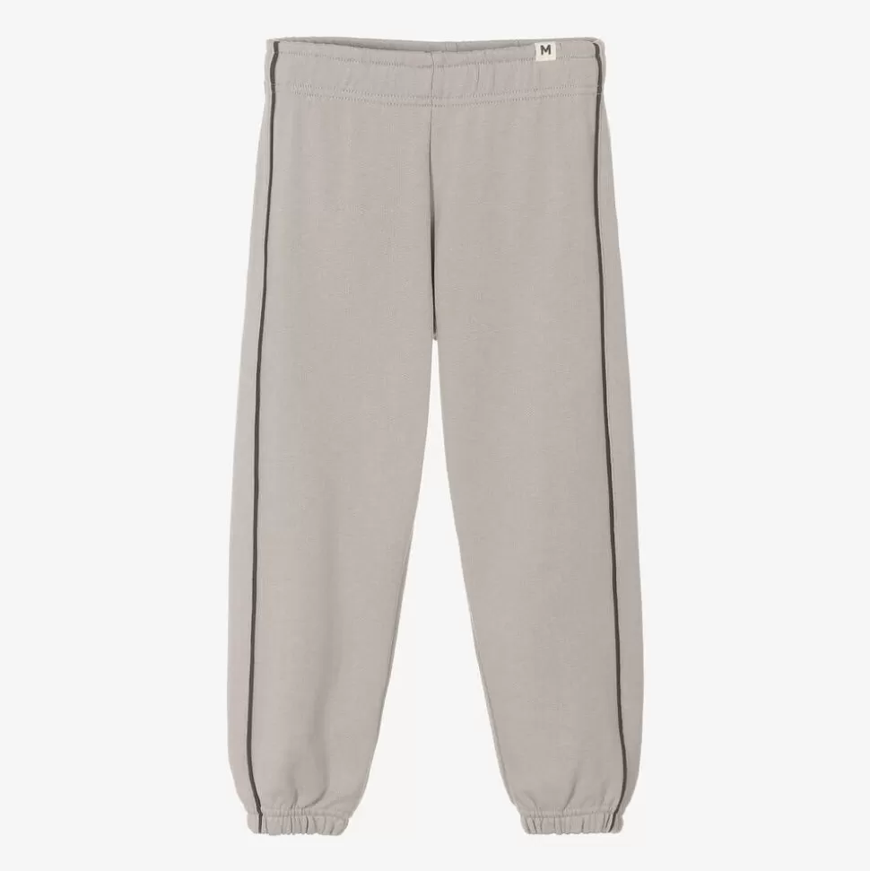 Mini Rodini Grey Organic Cotton Joggers^BOY Trousers | Trousers