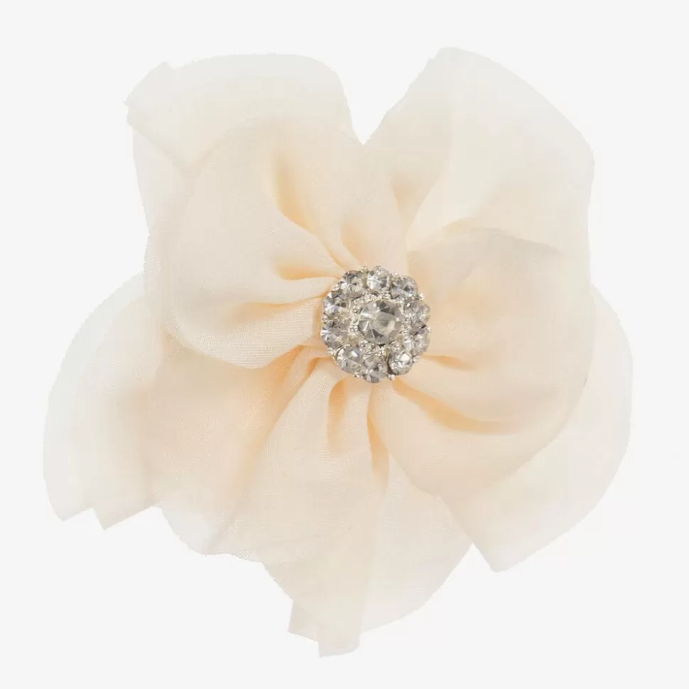 Cute Cute Ivory & Pink Hairclip (8cm)^ Hair Accessories
