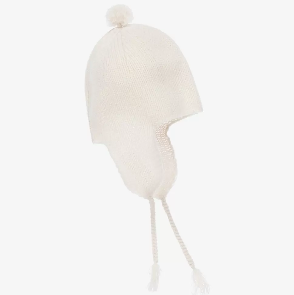 Bonpoint Ivory Cashmere Knit Hat^ Hats
