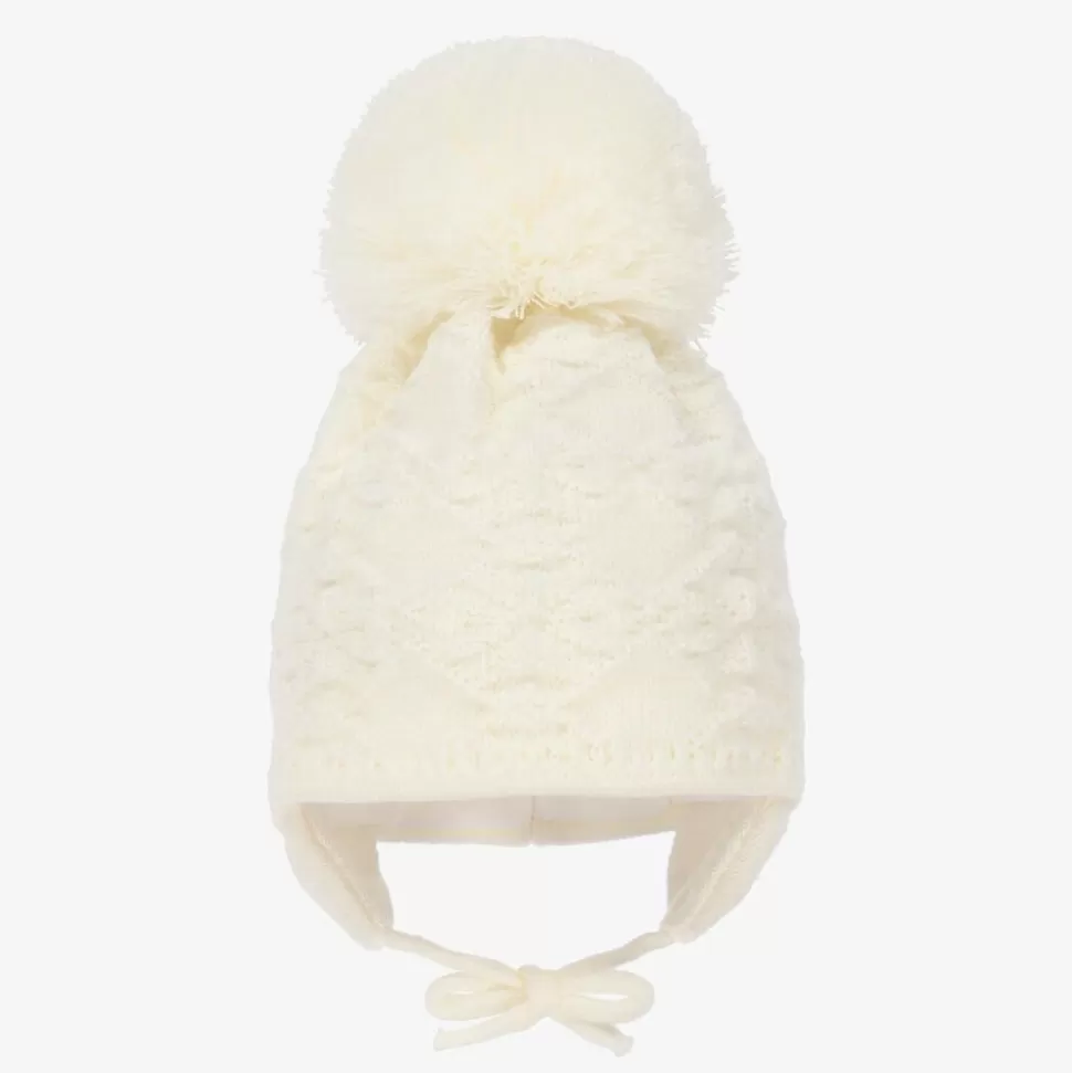 Sätila of Sweden Ivory Cassie Giant Pom-Pom Hat^ Hats