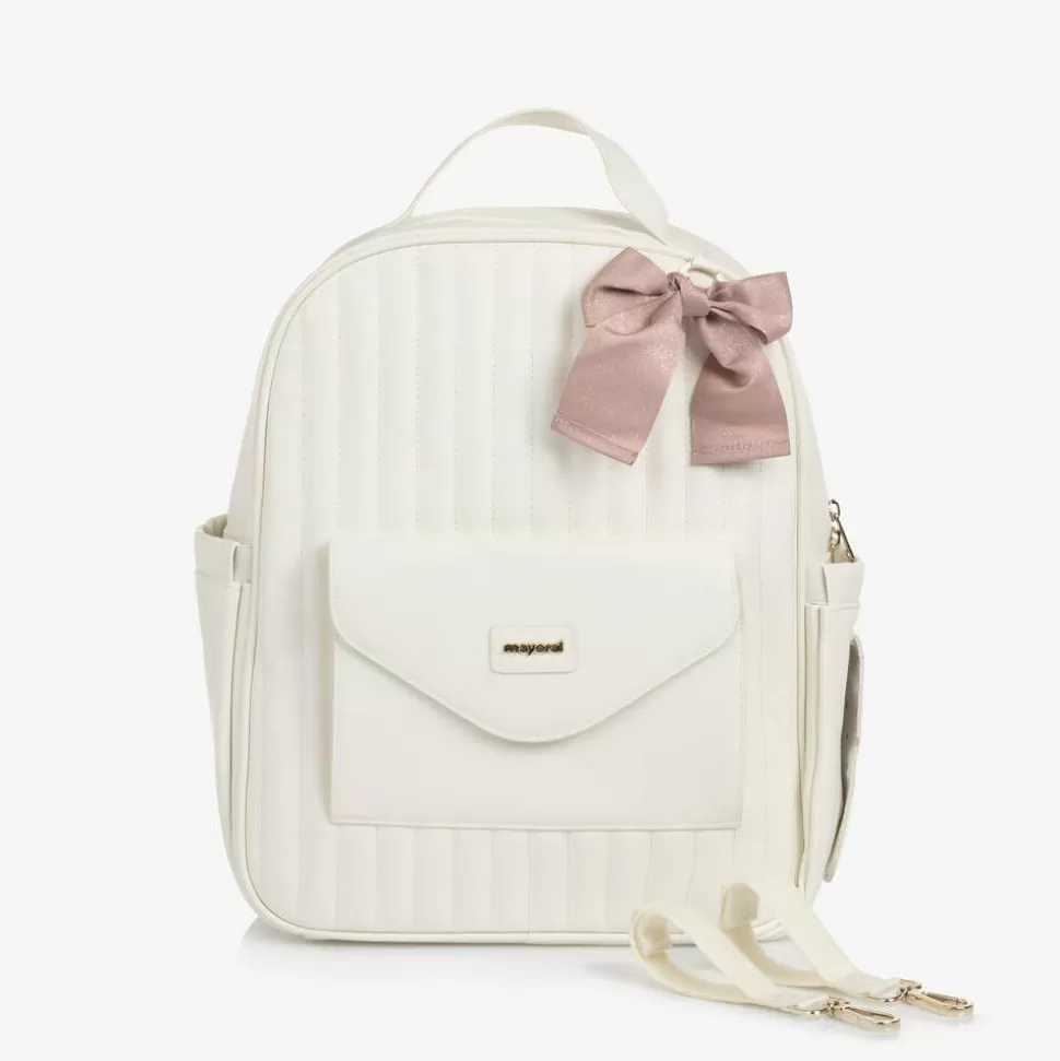 Mayoral Ivory Changing Backpack (38cm)^ Bags