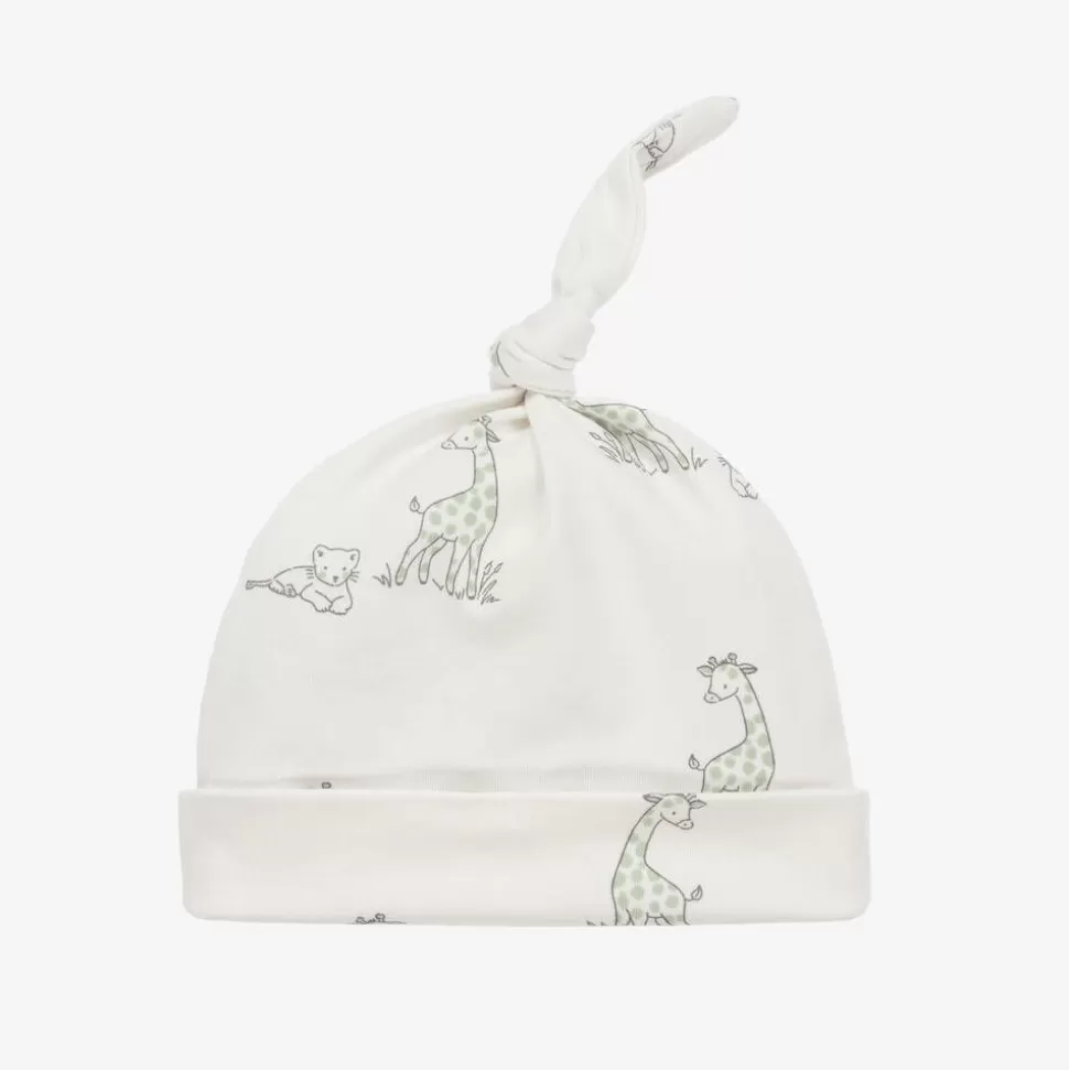 Kissy Love Ivory Cotton Giraffe Happiness Baby Hat^ Gifts
