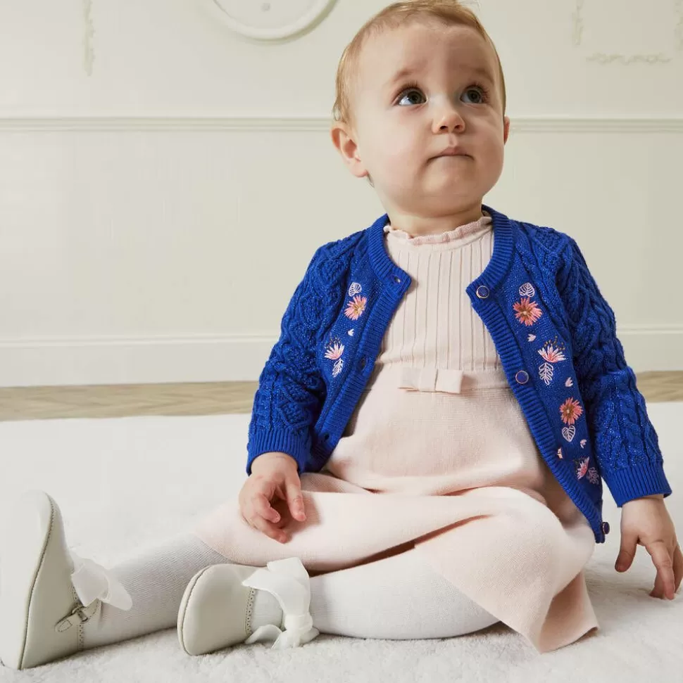 Falke Ivory Cotton Knit Baby Tights^ Tights