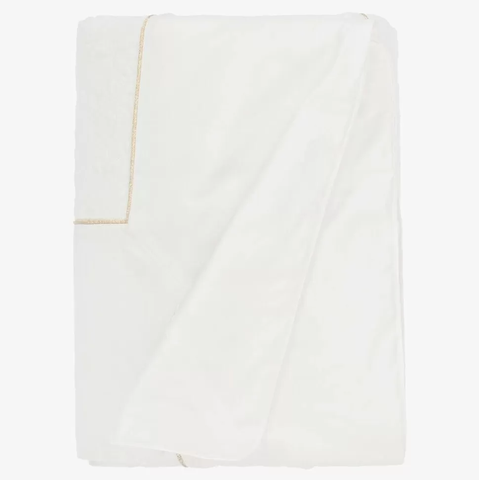 Tartine et Chocolat Ivory Cotton Padded Baby Blanket (99cm)^ Gifts