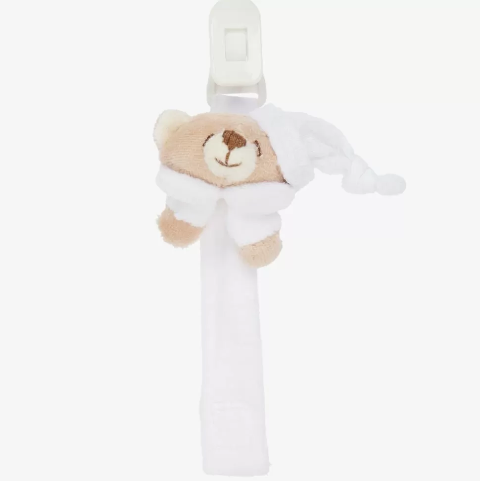 Nanán Ivory Dummy Clip & Bear^ Sleeping Accessories