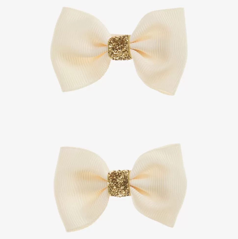 Milledeux Ivory Hair Clips (2 Pack)^ Hair Accessories