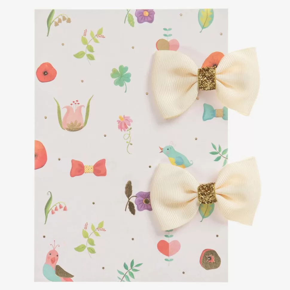 Milledeux Ivory Hair Clips (2 Pack)^ Hair Accessories