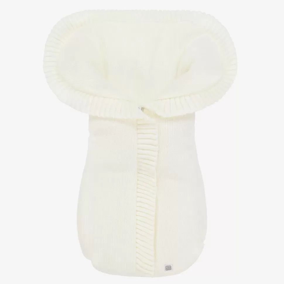 Minutus Ivory Knitted Baby Nest (75cm)^ Nests
