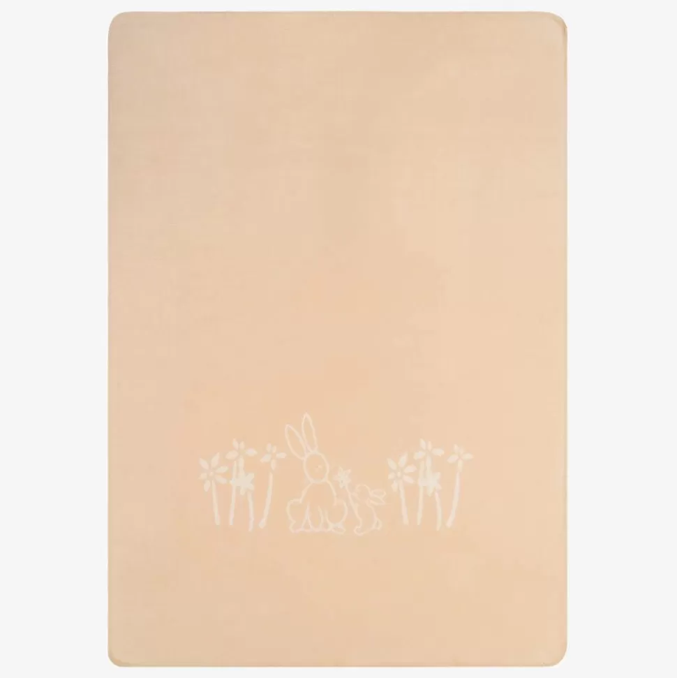 NaturaPura Ivory Organic Cotton Blanket (150cm)^ Blankets & Shawls