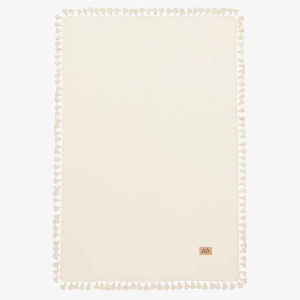 Jamiks Ivory Organic Cotton Swaddle (100cm)^ Gifts | Sleeping Accessories