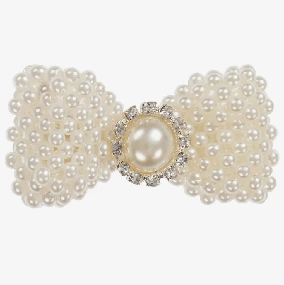 Cute Cute Ivory Pearl Hair Clip (6cm)^ Hair Accessories