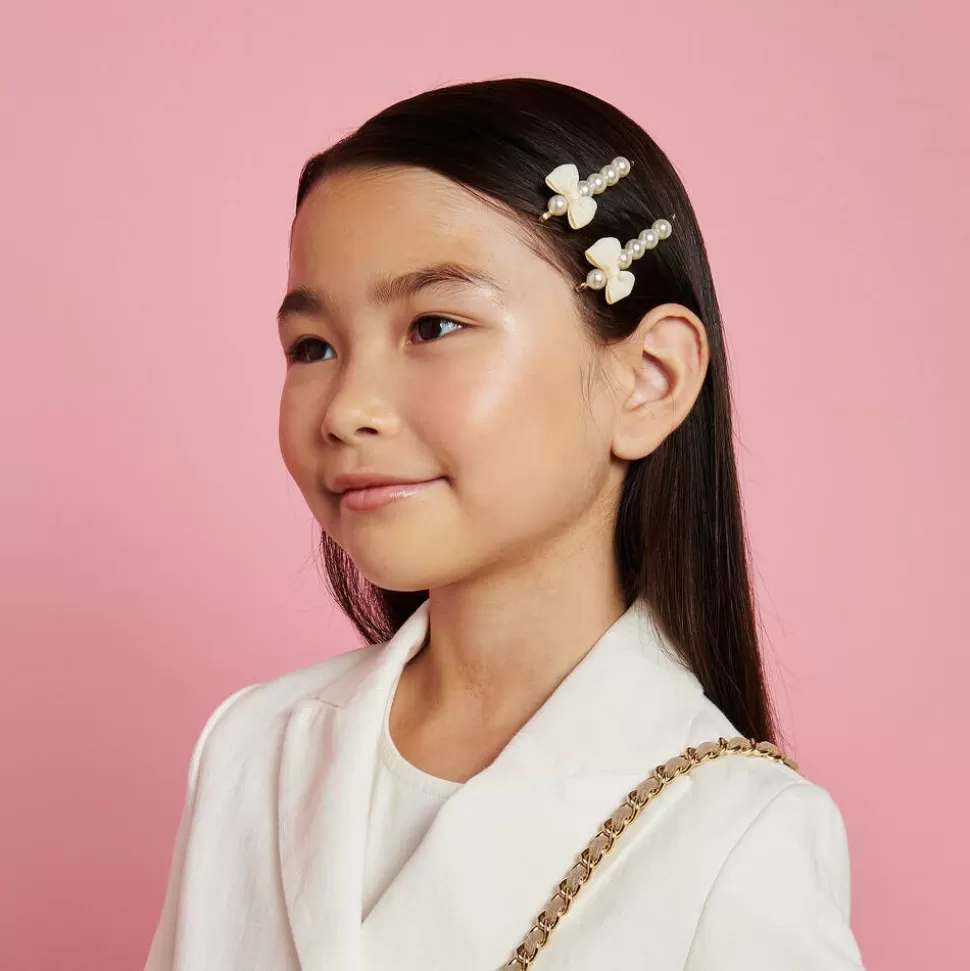 Milledeux Ivory Pearl Hair Clip (5cm)^ Hair Accessories
