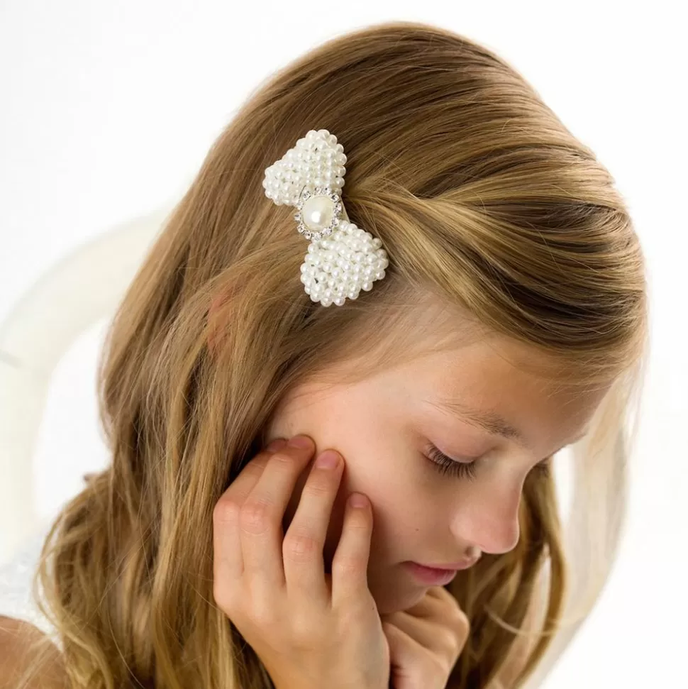 Cute Cute Ivory Pearl Hair Clip (6cm)^ Hair Accessories
