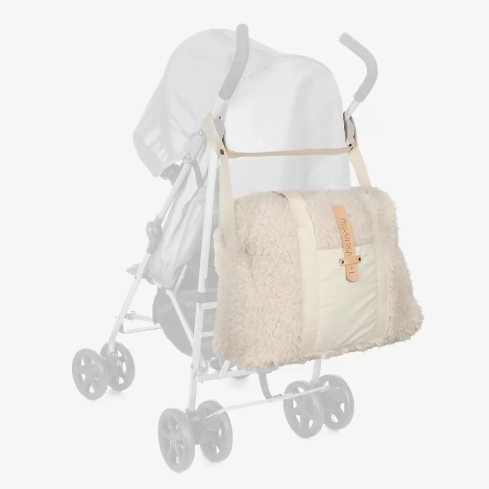 1 + in the family Ivory Sherpa Fleece Changing Bag (48cm)^ Bags