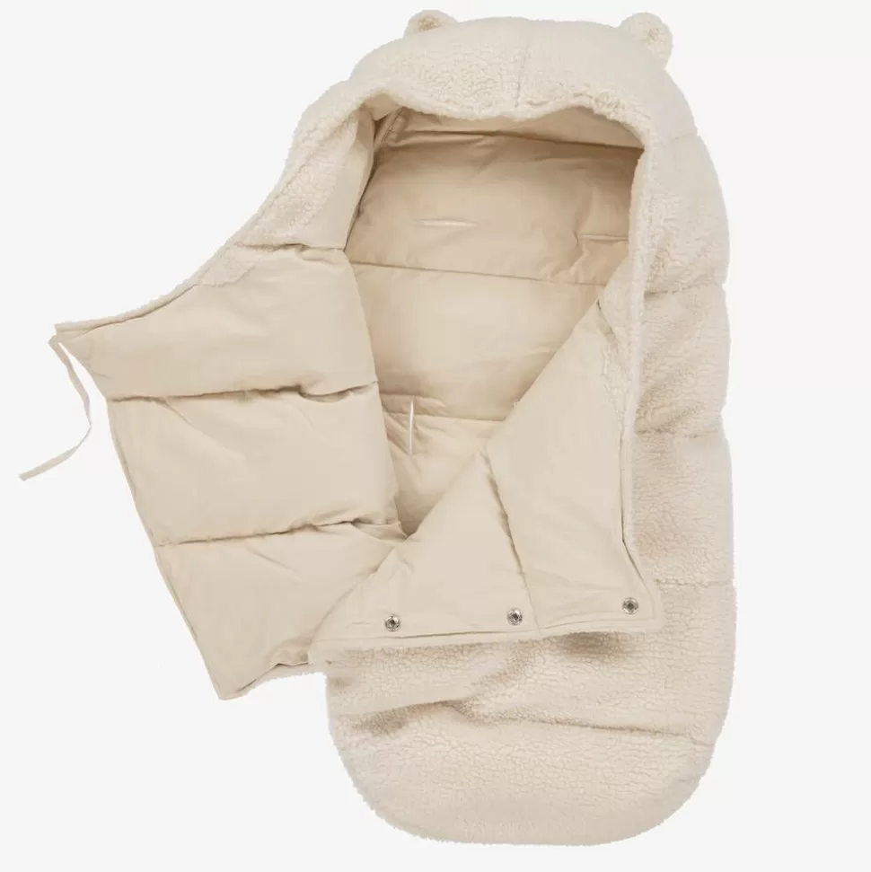 Liewood Ivory Sherpa Fleece Footmuff^ Footmuffs