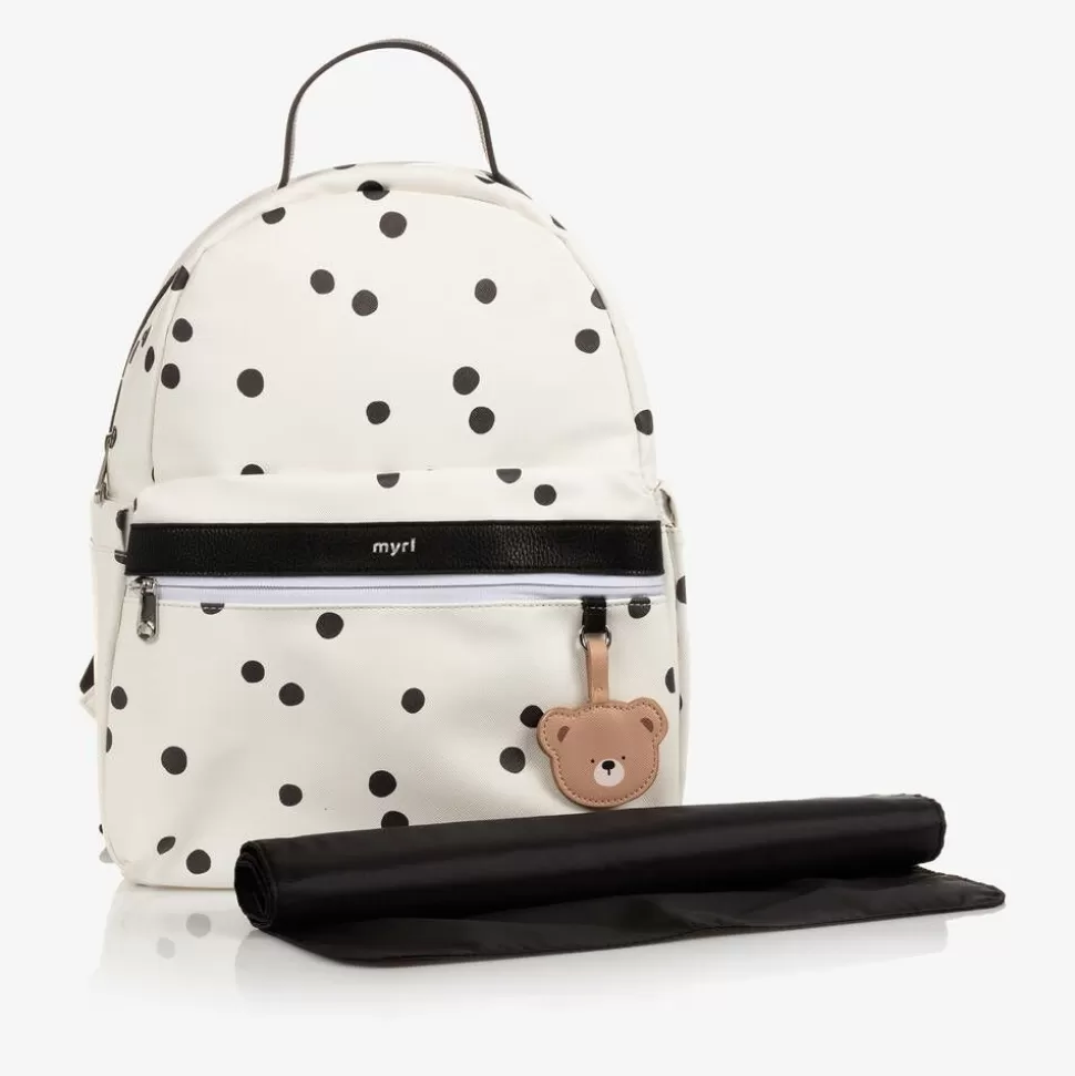 Mayoral Ivory Spot Changing Backpack (34cm)^ Gifts