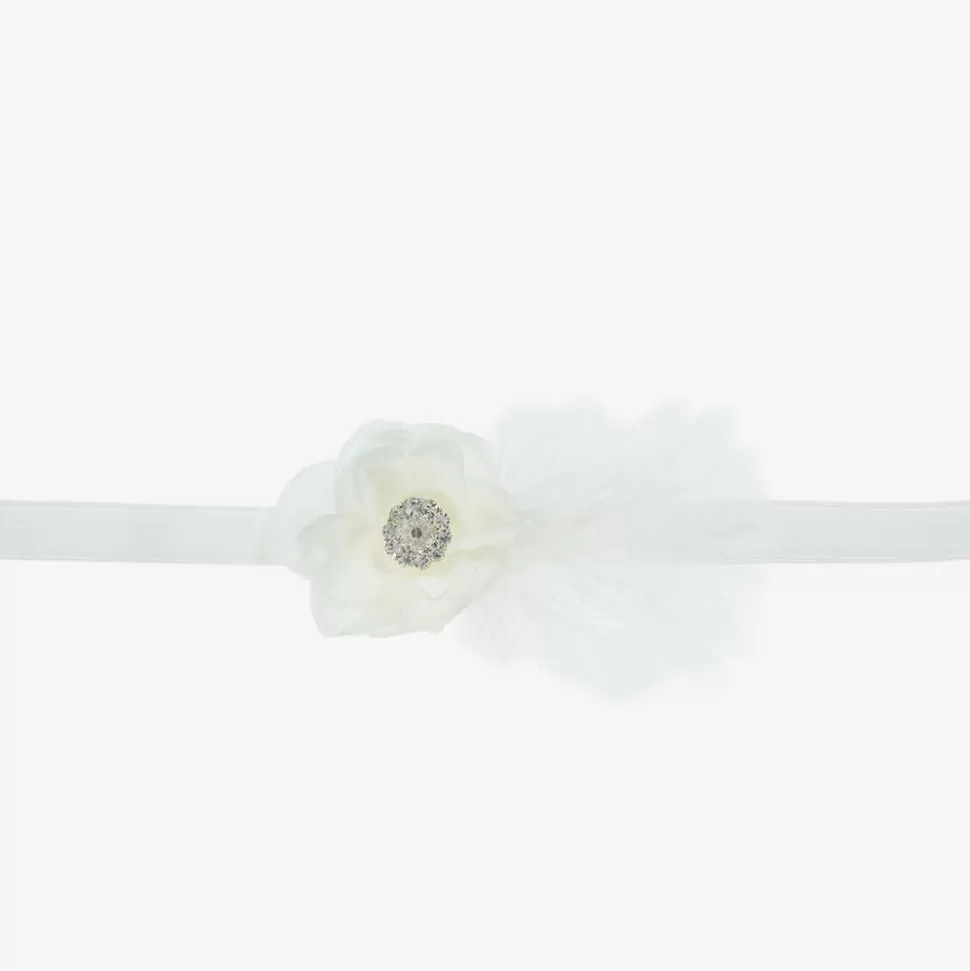 Cute Cute Lemon Flower & Feather Headband^ Hair Accessories