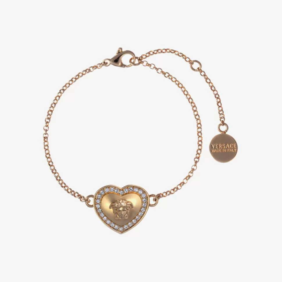 Versace Medusa Heart Bracelet (26cm)^ Jewellery