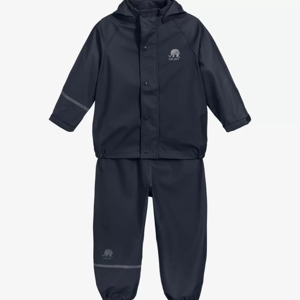 CeLaVi Navy Blue 2 Piece Rainsuit^BOY Coats & Jackets | Coats & Jackets
