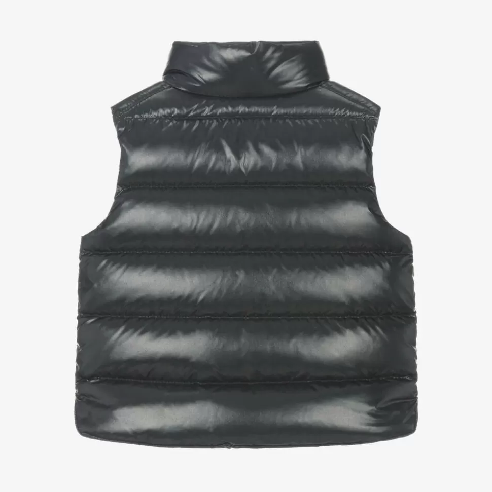 Moncler Enfant Navy Blue Bernard Down Padded Gilet^ Coats & Jackets