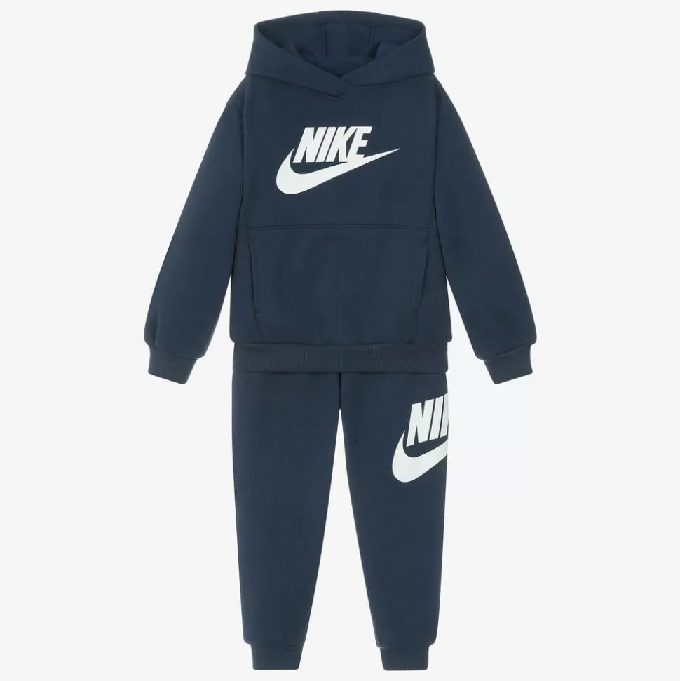 Nike Navy Blue Cotton Tracksuit^ Tracksuits