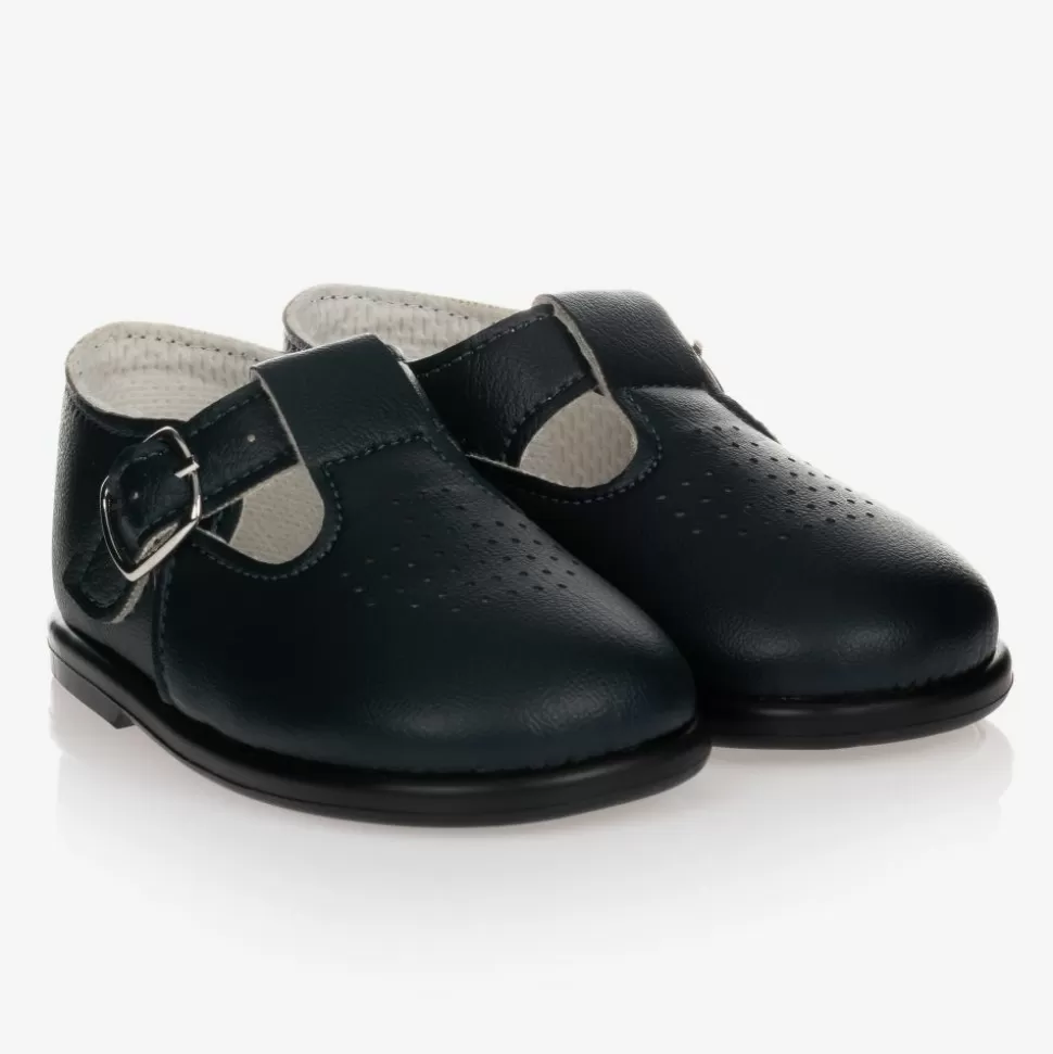 Early Days Baypods Navy Blue First Walker Shoes^ Traditional Shoes | First Walkers
