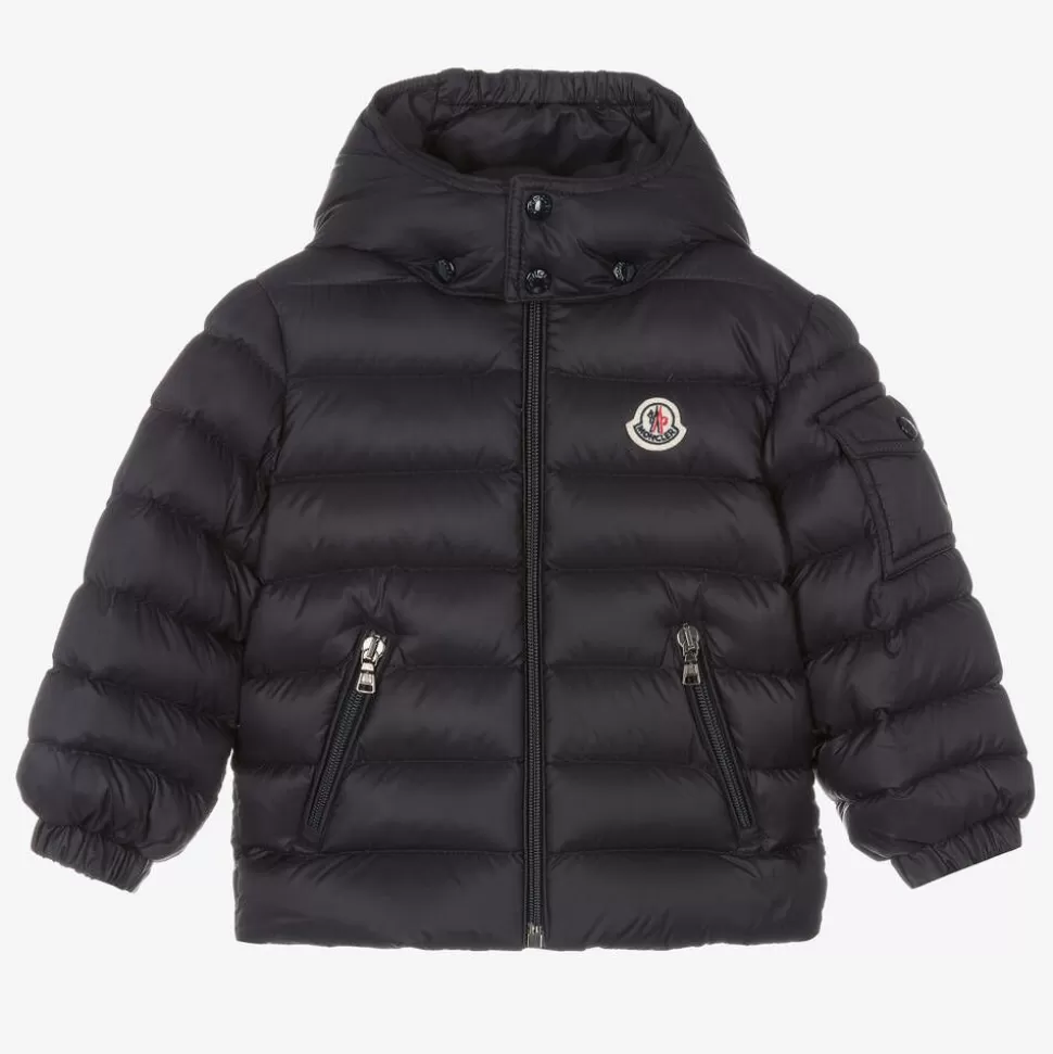 Moncler Enfant Navy Blue Jules Down Puffer Jacket^ Coats & Jackets
