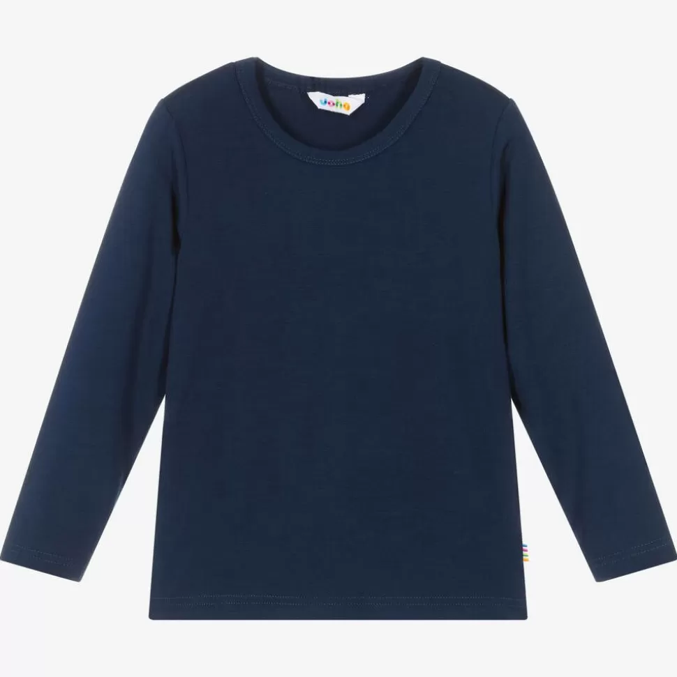 Joha Navy Blue Organic Bamboo Top^BOY Underwear