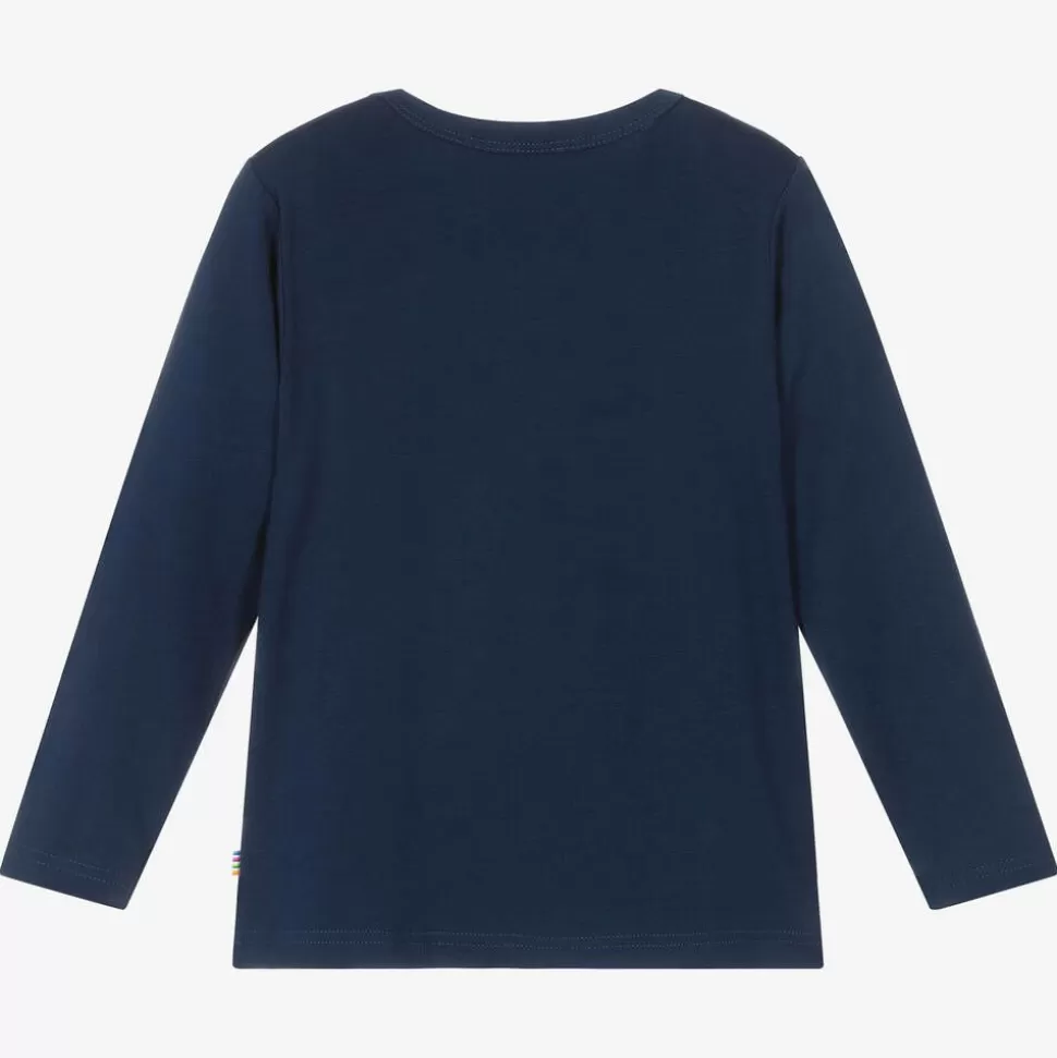 Joha Navy Blue Organic Bamboo Top^BOY Underwear