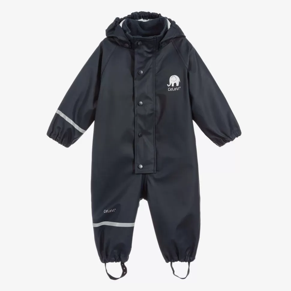CeLaVi Navy Blue Rainsuit^BOY Coats & Jackets | Coats & Jackets