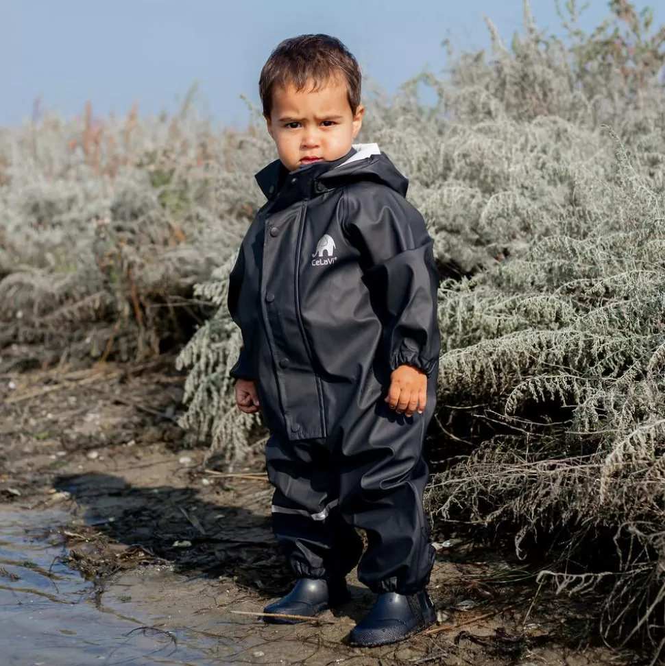 CeLaVi Navy Blue Rainsuit^BOY Coats & Jackets | Coats & Jackets