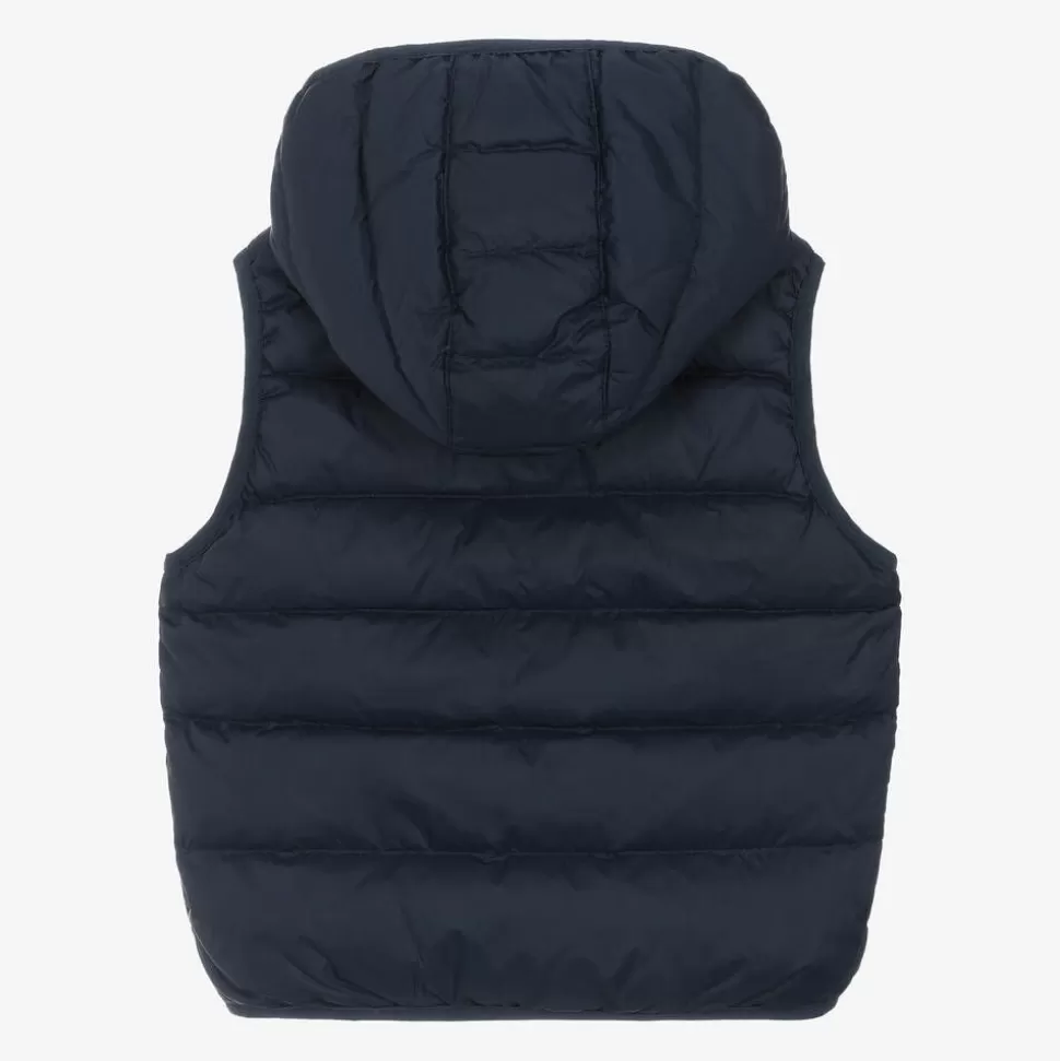 KENZO KIDS Navy Blue Varsity Tiger Down Gilet^ Coats & Jackets