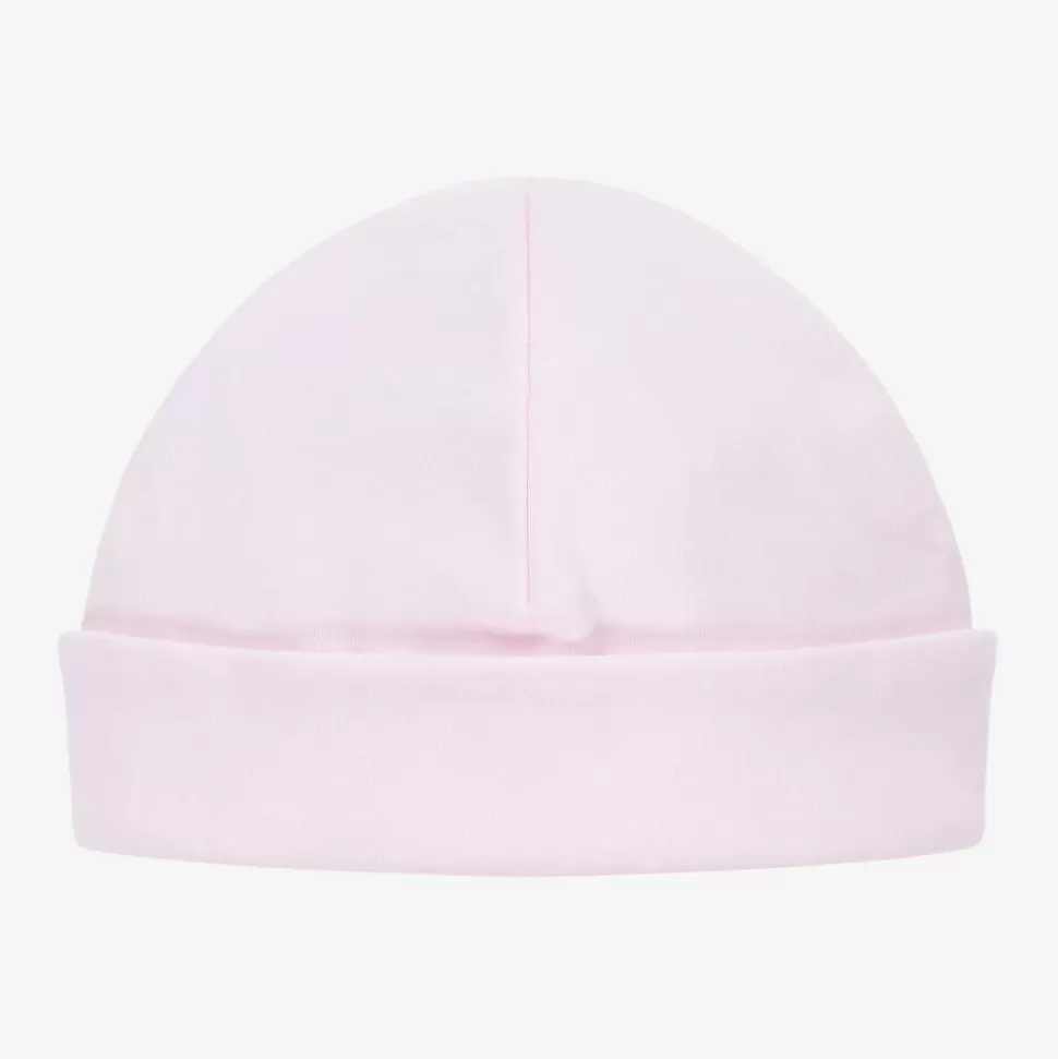 Laranjinha Pale Pink Cotton Baby Hat^ Hats