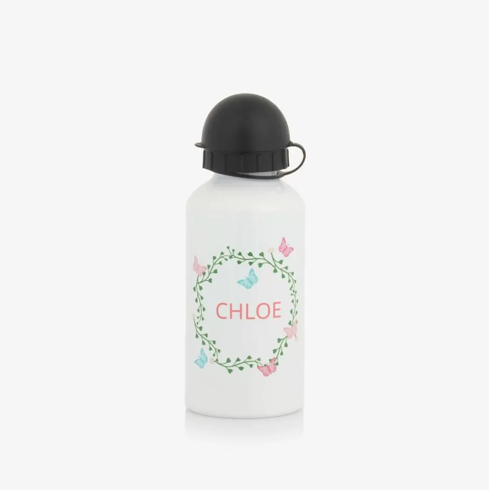Treat Republic Personalised Butterfly Water Bottle (18cm)^ Lunch Accessories