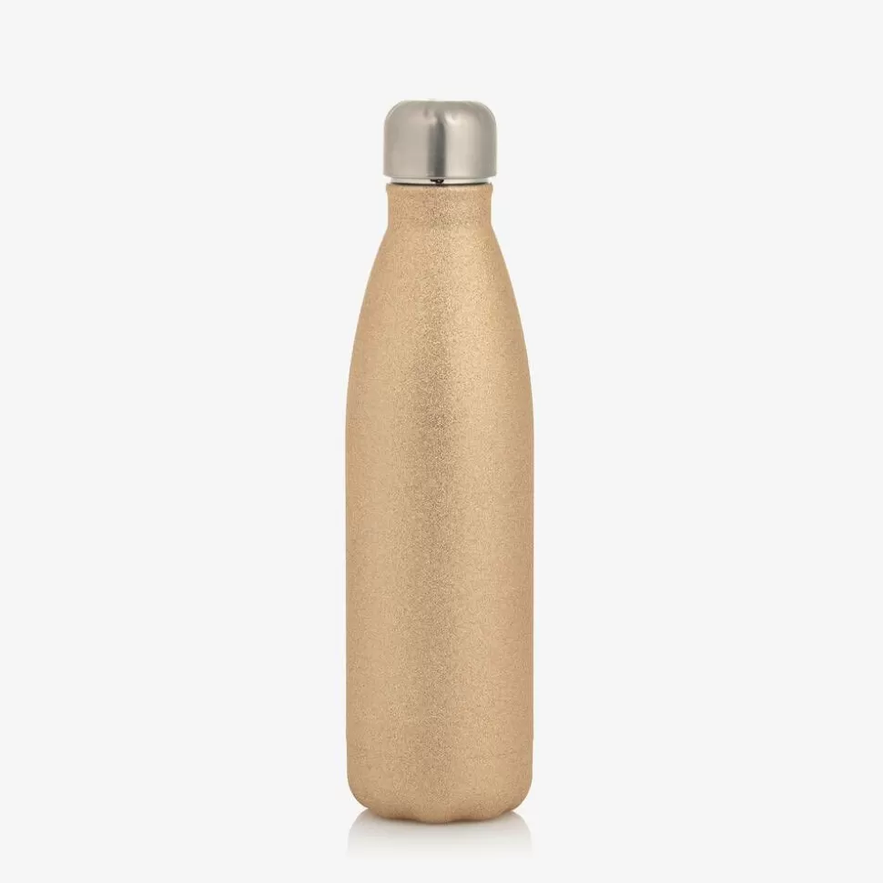 Treat Republic Personalised Gold Water Bottle (27cm)^ Lunch Accessories