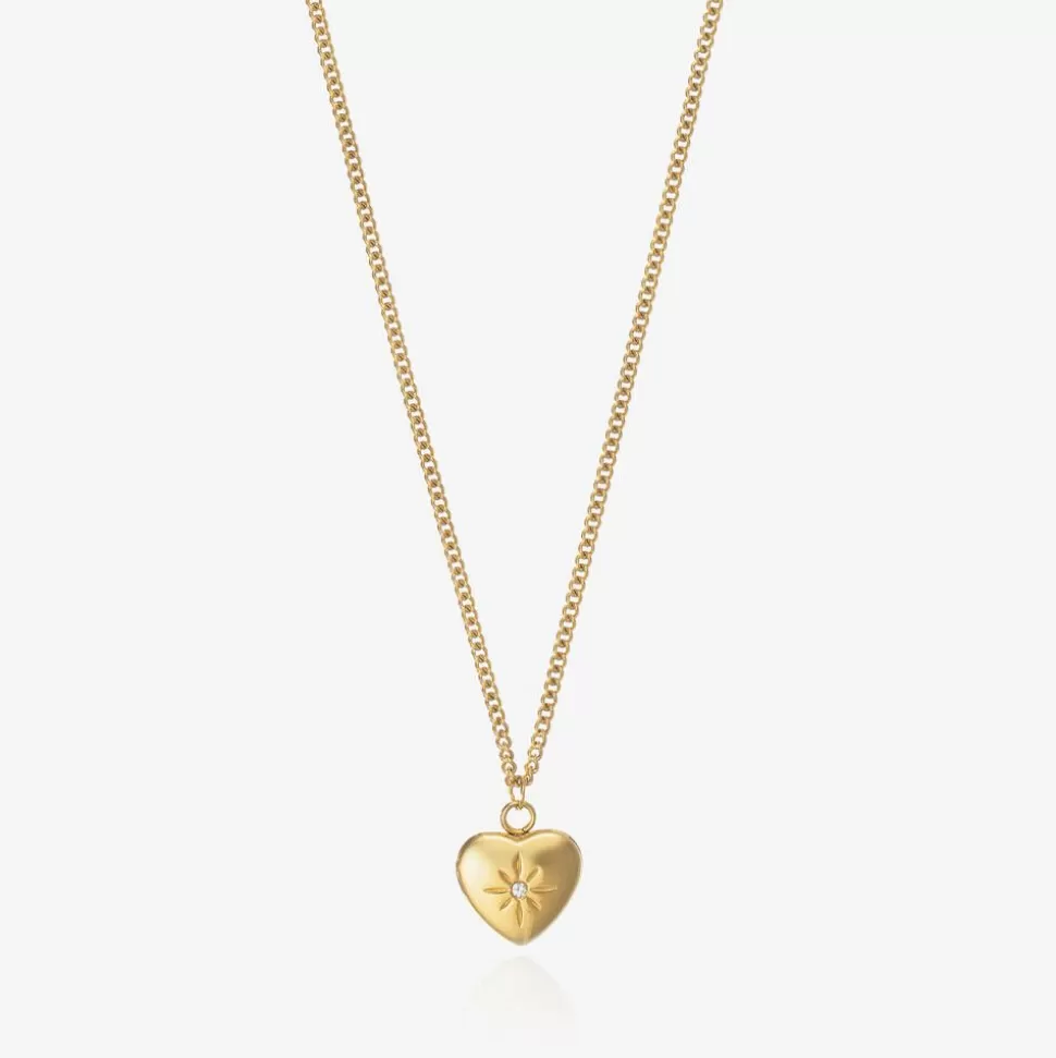 Treat Republic Personalised Heart Necklace (45cm)^BOY Jewellery | Jewellery