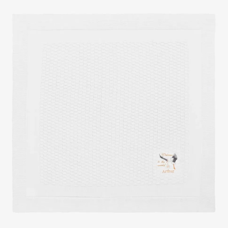 Paint My Dreams Personalised Welcome To The World Blanket (88cm)^ Gifts