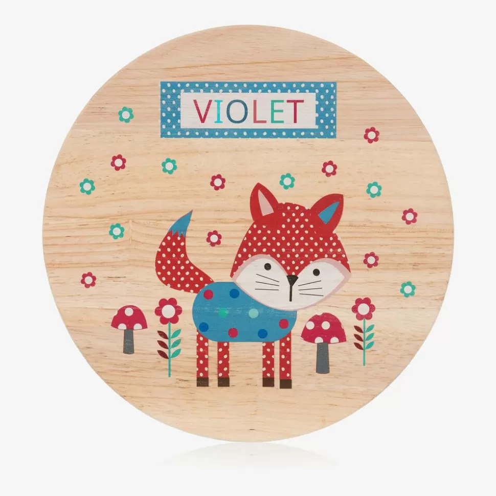 Treat Republic Personalised Wooden Fox Stool^ Gifts | Nursery Accessories