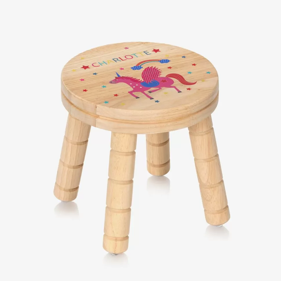 Treat Republic Personalised Wooden Unicorn Stool^ Gifts | Nursery Accessories